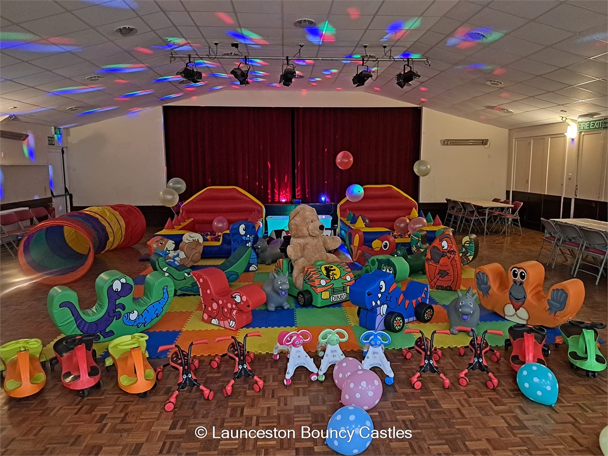 The ENORMOUS Soft Play Party Hire in exeter holsworthy st austell  plymouth launceston truro barnstaple devon cornwall Launceston Bouncy  Castles